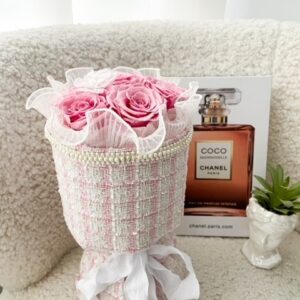 The Mini Diamond Eternal Bloom Bouquet (Pink)