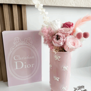 Blooms and bows bloom vase